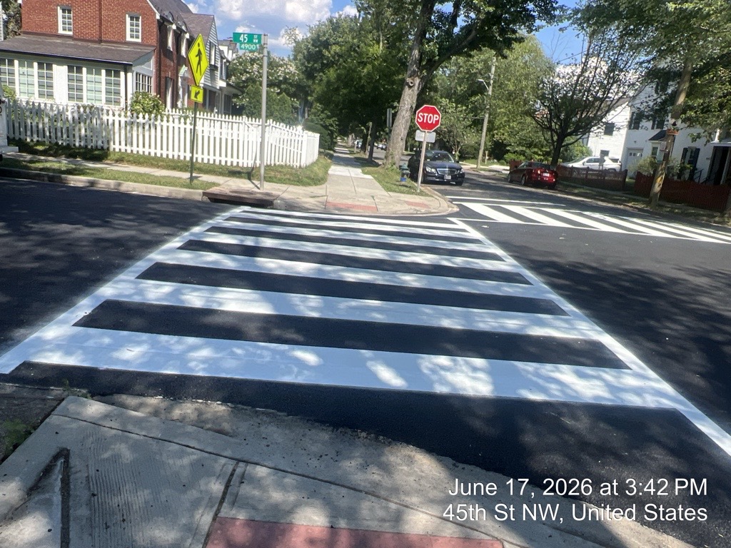 Transit Lane Paving